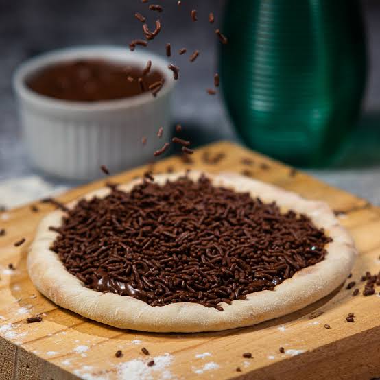 Mini Pizza de Chocolate